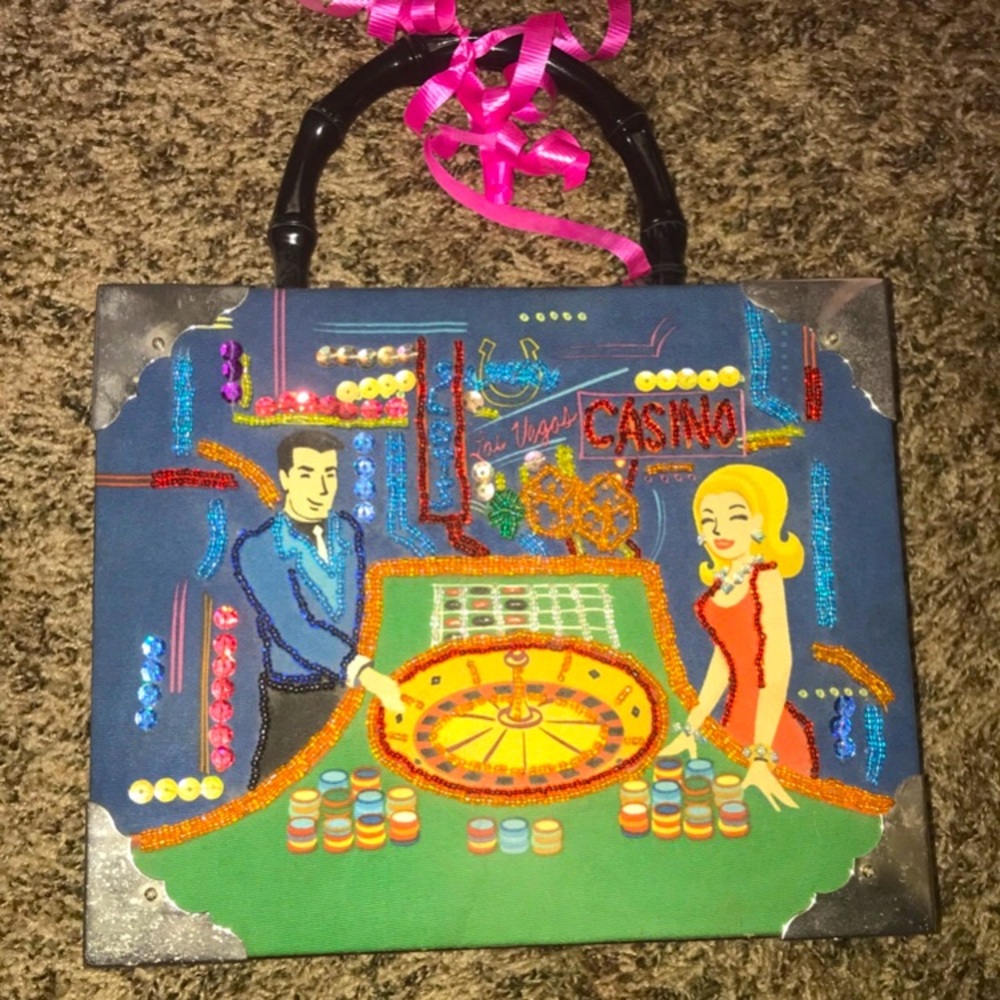 Vintage Retro Cigar Box Purse